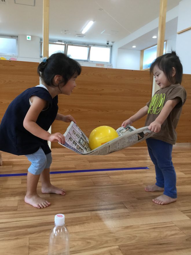 ２歳児 ボール遊び 新着情報 はやて保育園